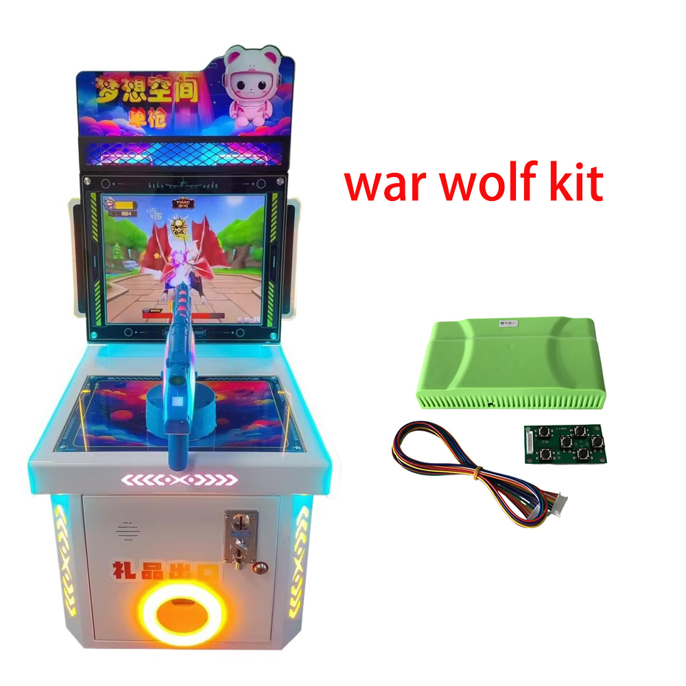 Gun Shooting Arcade - War Wolf/Warrior 10 en 1 Jeu
