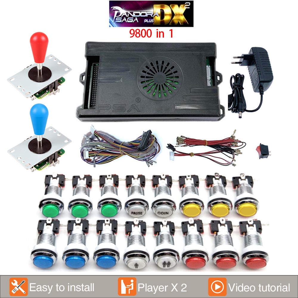 9800 en 1 Pandora Saga DX 2 bo - Trackball Controller Arcade avis et prix